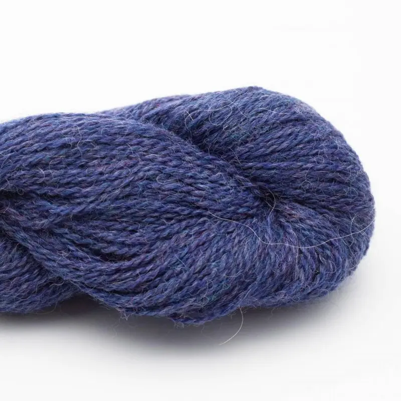 BC Garn Babyalpaca 10/2 RAS 136 Indigo Blå RAS