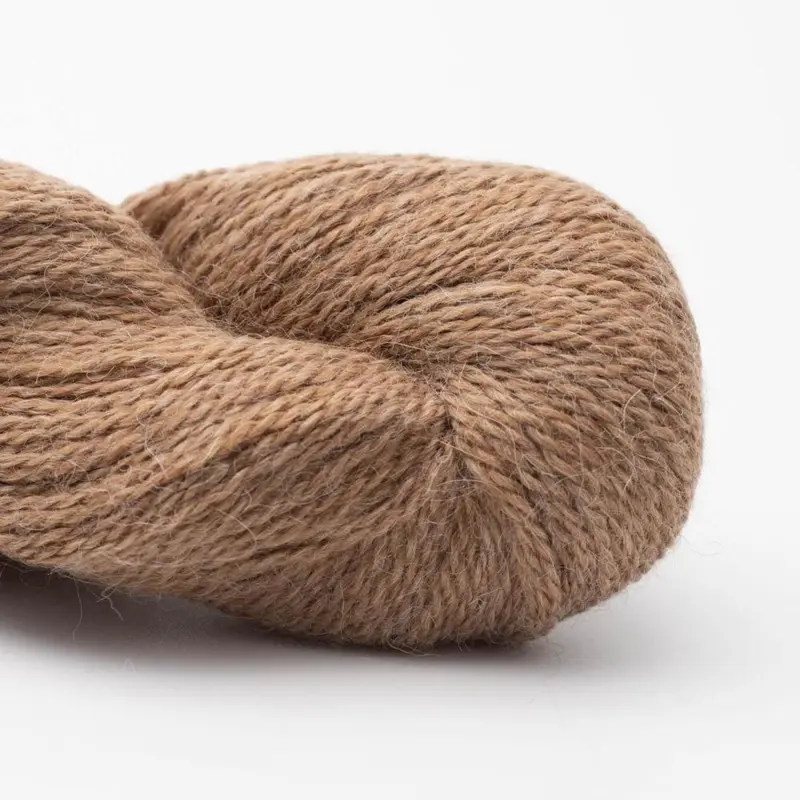 BC Garn Babyalpaca 10/2 RAS 108 Nougatbrun (uindfarvet) RAS