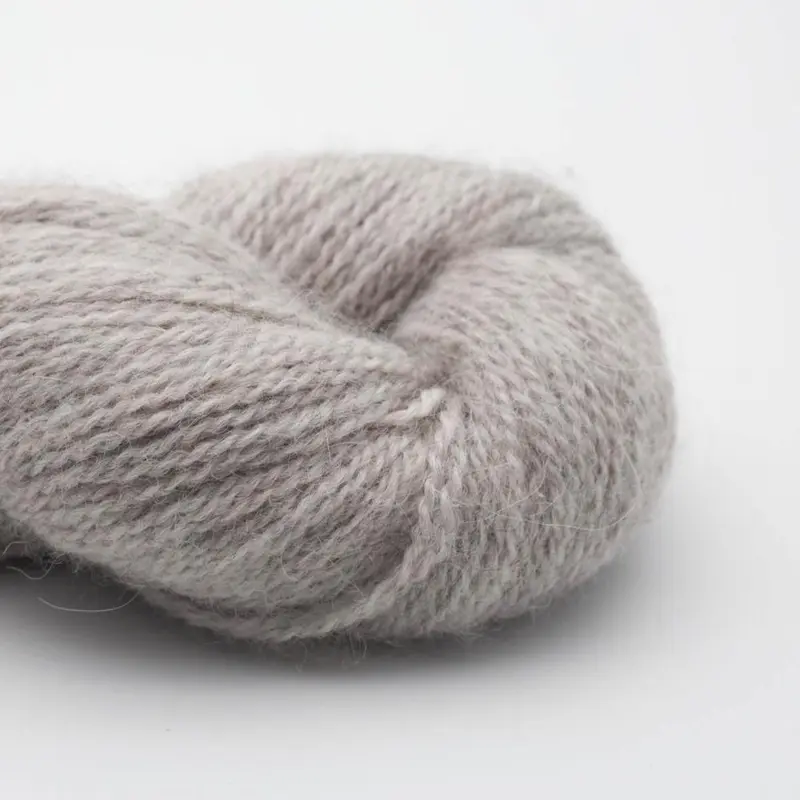 BC Garn Babyalpaca 10/2 RAS 101 Sølv (uindfarvet) RAS