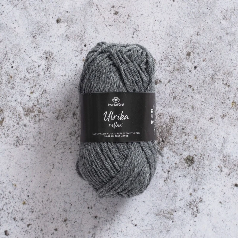 Svarta Fåret Ulrika Reflex 008 Stål grå