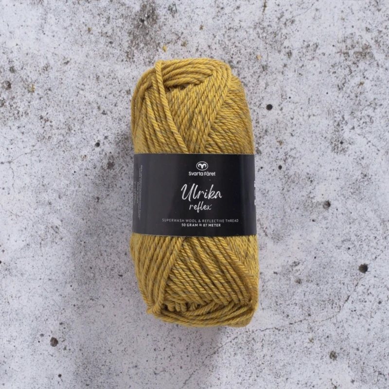 Svarta Fåret Ulrika Reflex 081 Gult mos