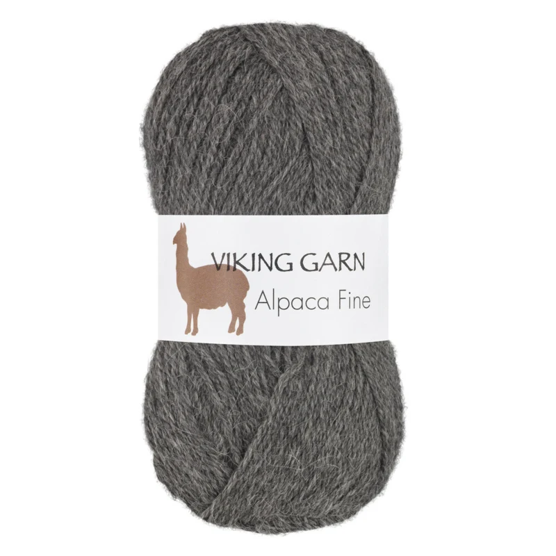 Viking Alpaca Fine 615 Grå