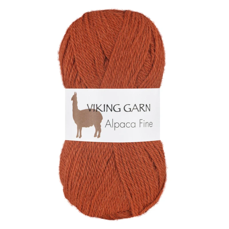 Viking Alpaca Fine 654 Brændt orange
