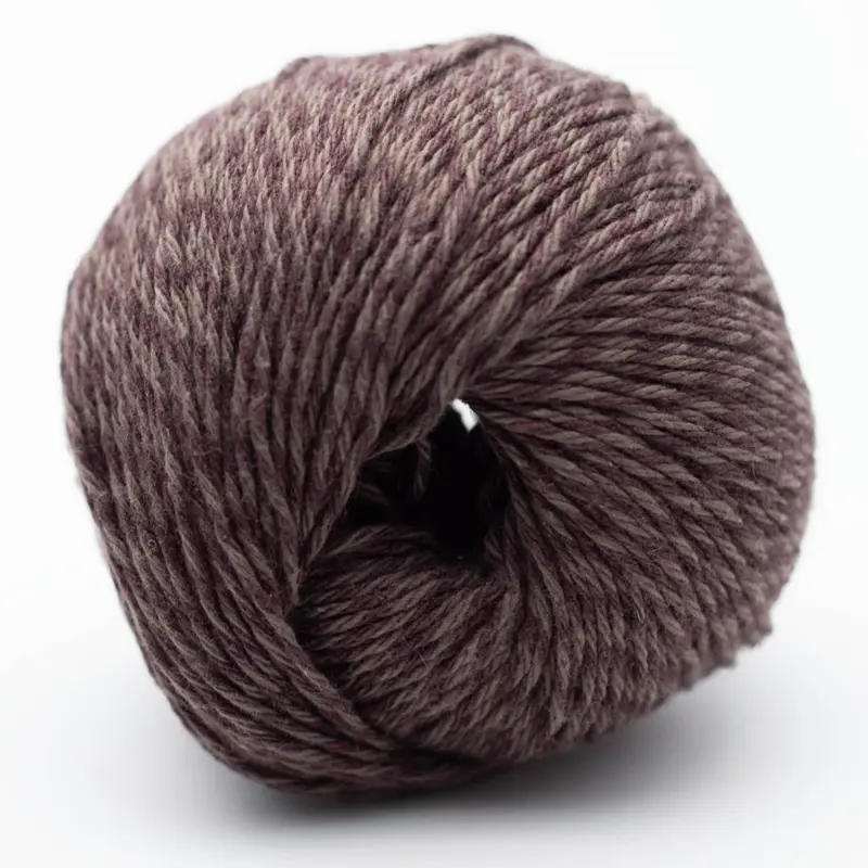 BC Garn Allino 01 Mørk brun