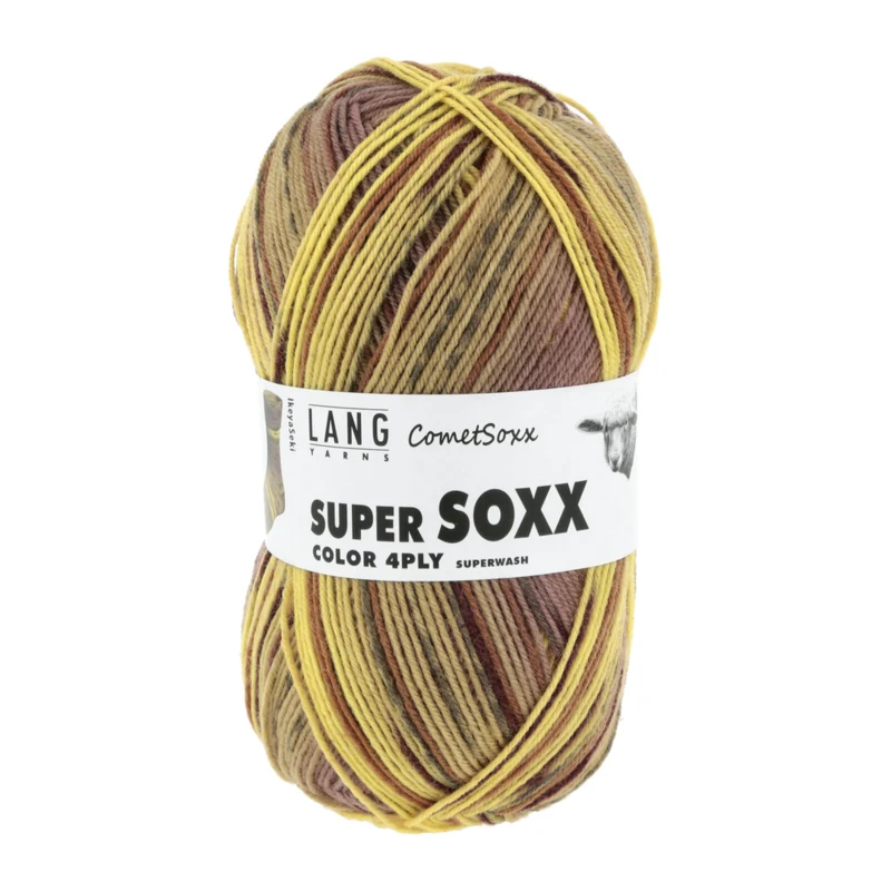 Lang Yarns Super Soxx Color 4-ply 496