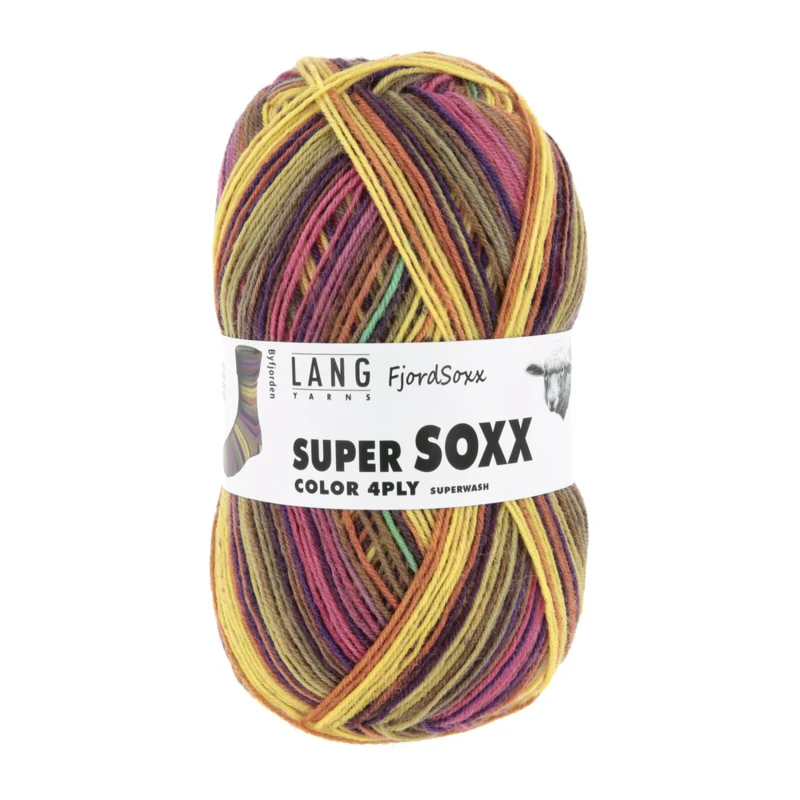 Lang Yarns Super Soxx Color 4-ply 538