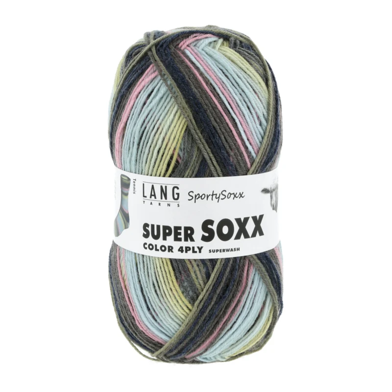 Lang Yarns Super Soxx Color 4-ply 500