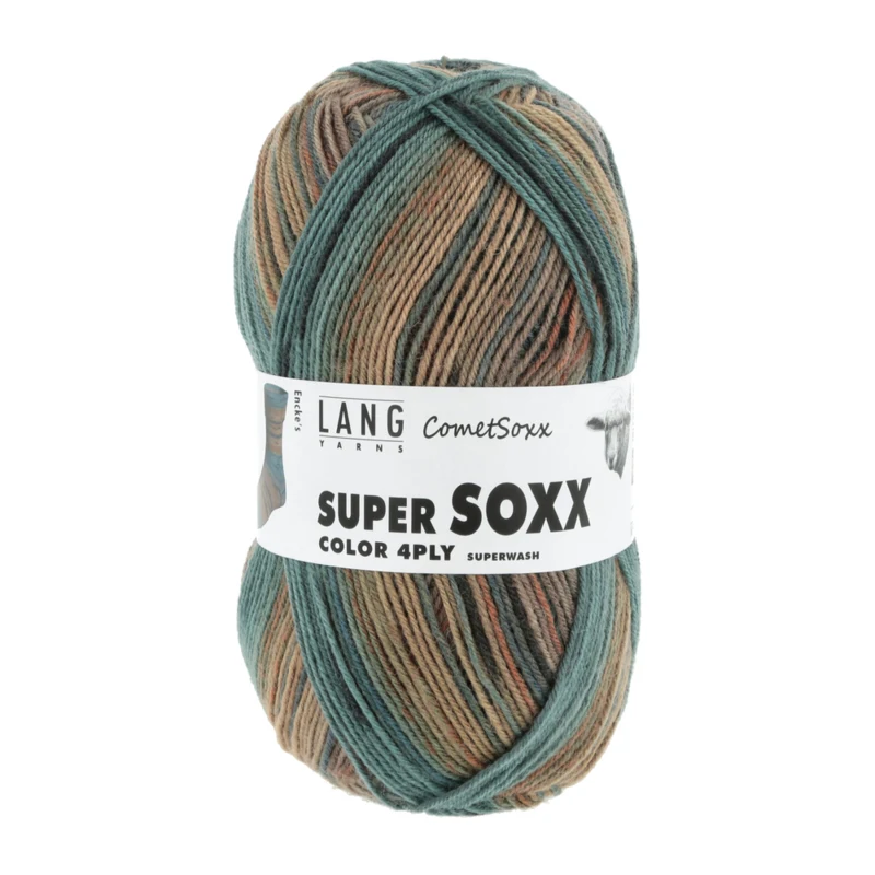 Lang Yarns Super Soxx Color 4-ply 494