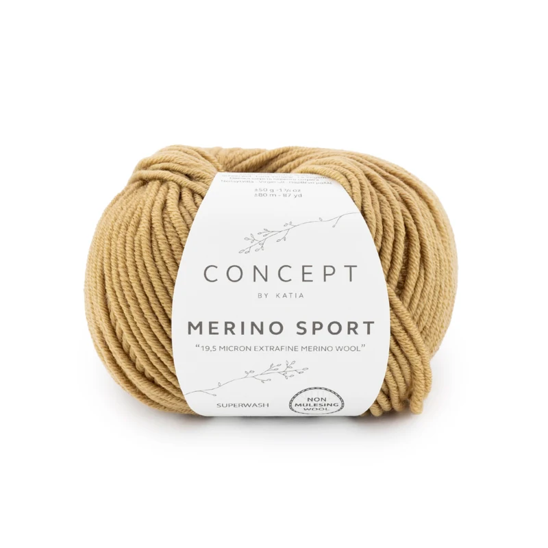Katia Concept Merino Sport 074 Kamel
