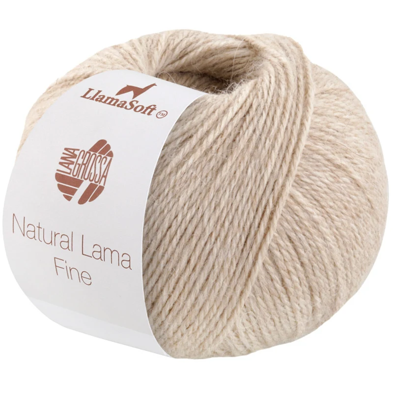 Lana Grossa Natural Lama Fine 110 Lys beige