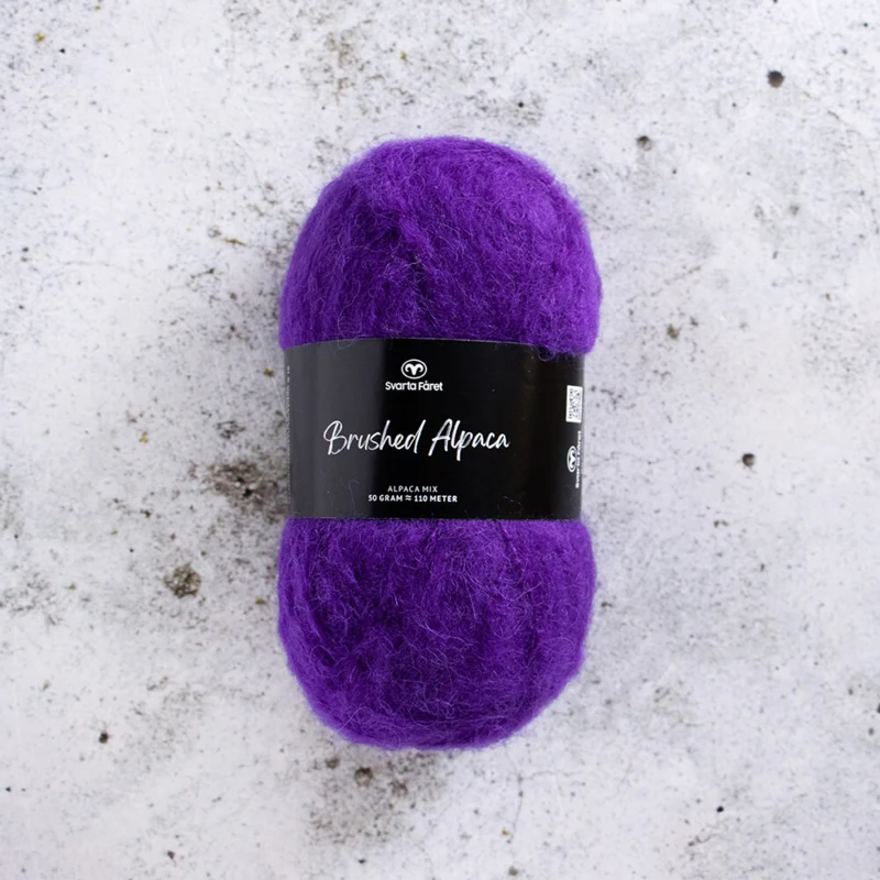 Svarta Fåret Brushed Alpaca 022 Galaktisk odyssé