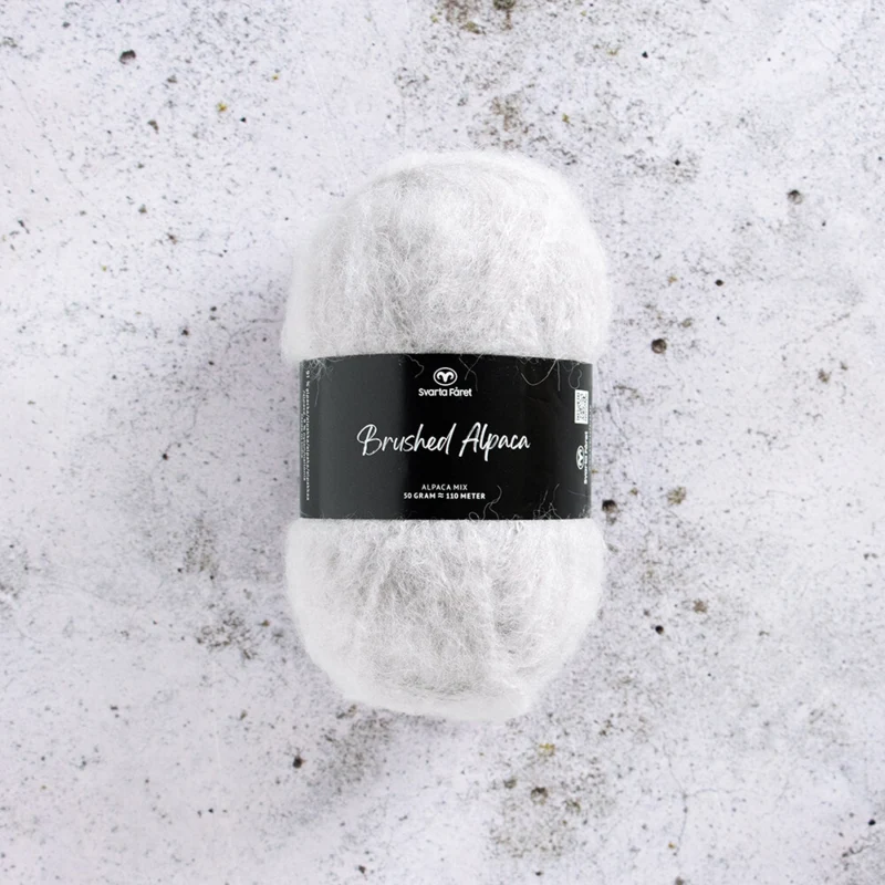 Svarta Fåret Brushed Alpaca 013 Lys nimbus