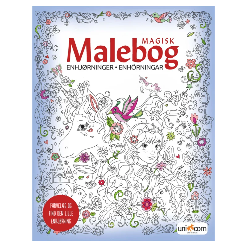 Magisk Malebog Enhjørninger