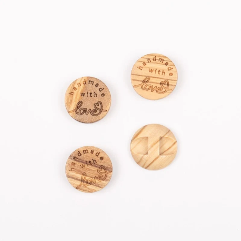 DROPS Handmade With Love, Knap, 15 mm (nr. 805)