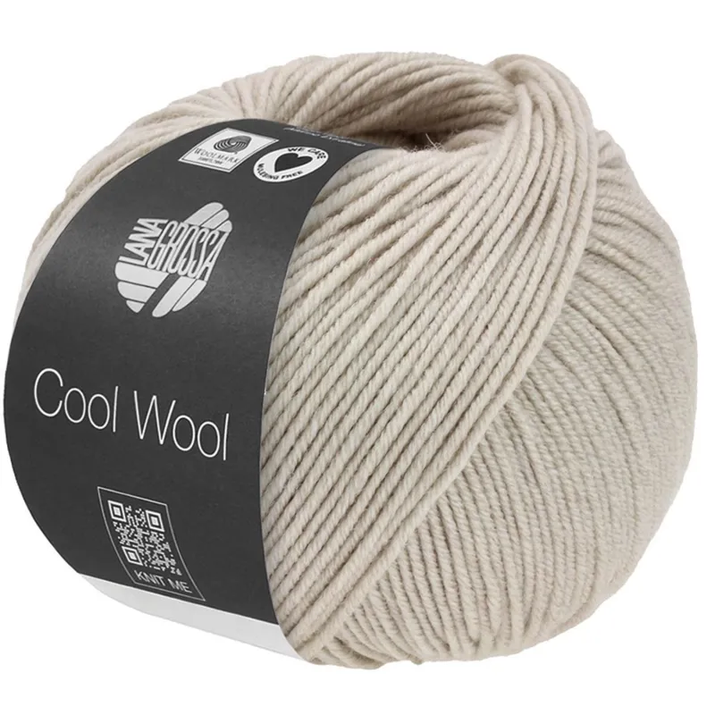 Lana Grossa Cool Wool Mélange 1491 Grége meleret