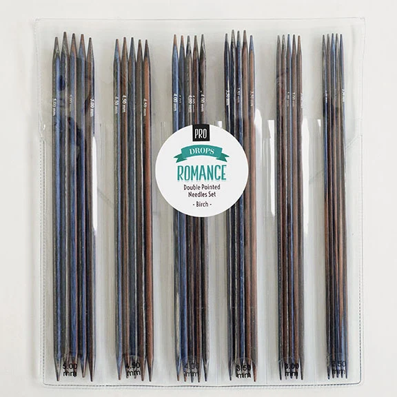 DROPS Pro ROMANCE Strømpepindesæt (2.50-5.00mm)