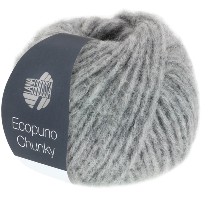 Ecopuno Chunky 125 Grå meleret