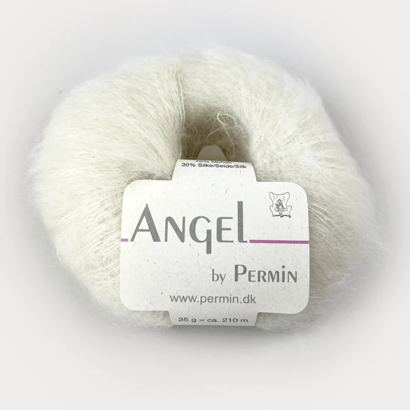 Permin Angel 002 Råhvid