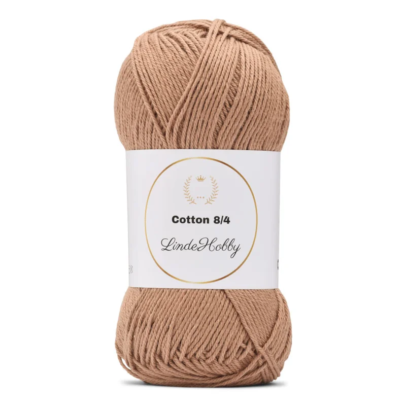 LindeHobby Cotton 8/4 032 Cappuccino