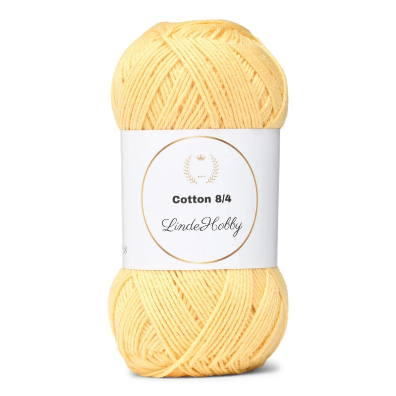 LindeHobby Cotton 8/4 037 Canarino