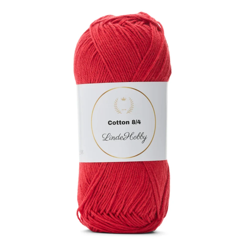 LindeHobby Cotton 8/4 085 Rosso