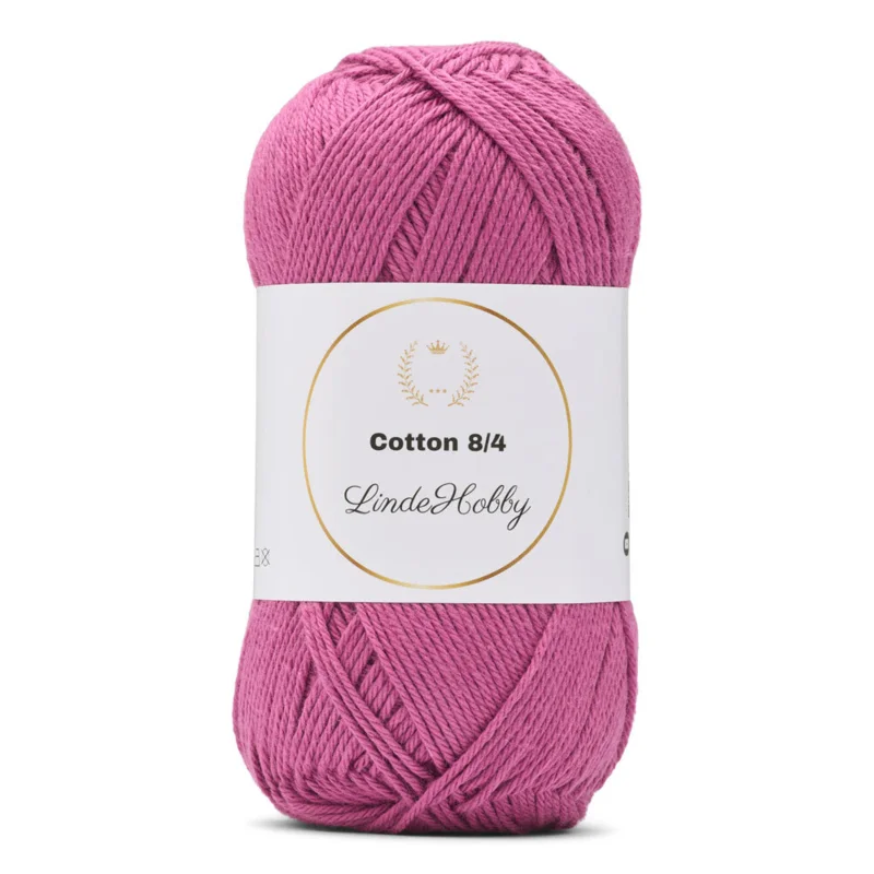 LindeHobby Cotton 8/4 073 Porpora