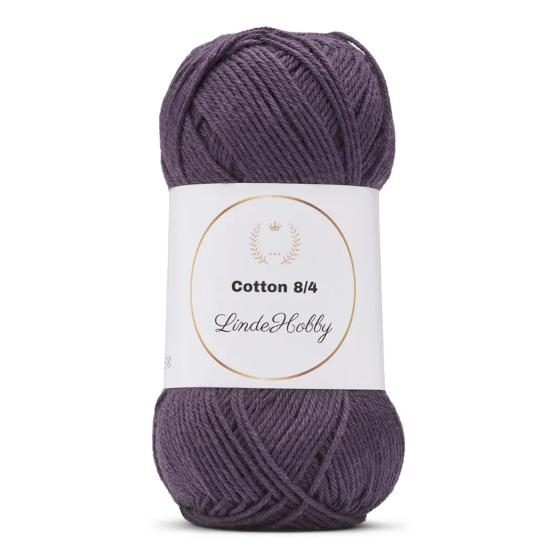 LindeHobby Cotton 8/4 081 Grape