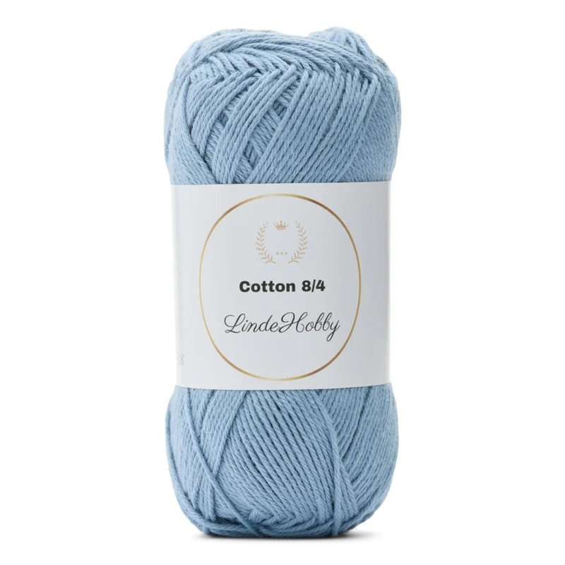 LindeHobby Cotton 8/4 003 Azzurro