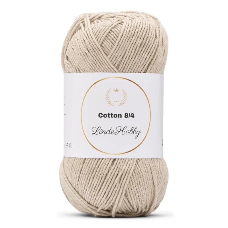 LindeHobby Cotton 8/4 065 Tortora