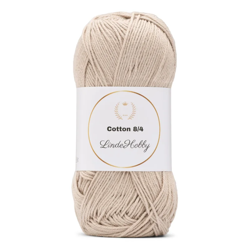LindeHobby Cotton 8/4 064 Argento