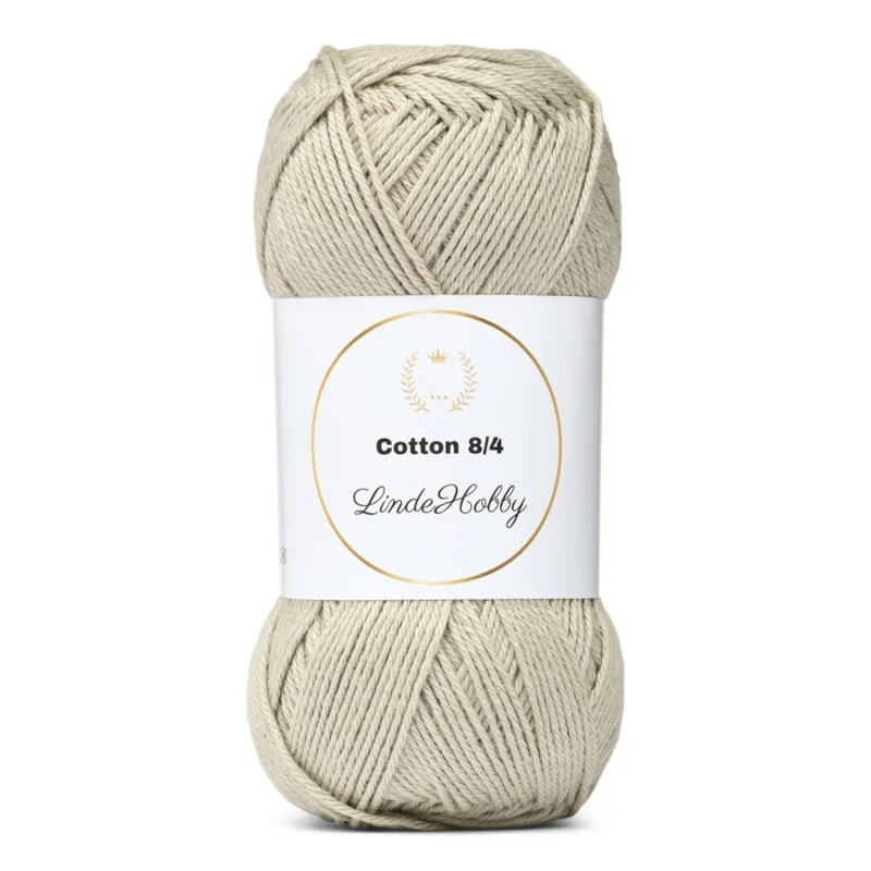 LindeHobby Cotton 8/4 067 Silver