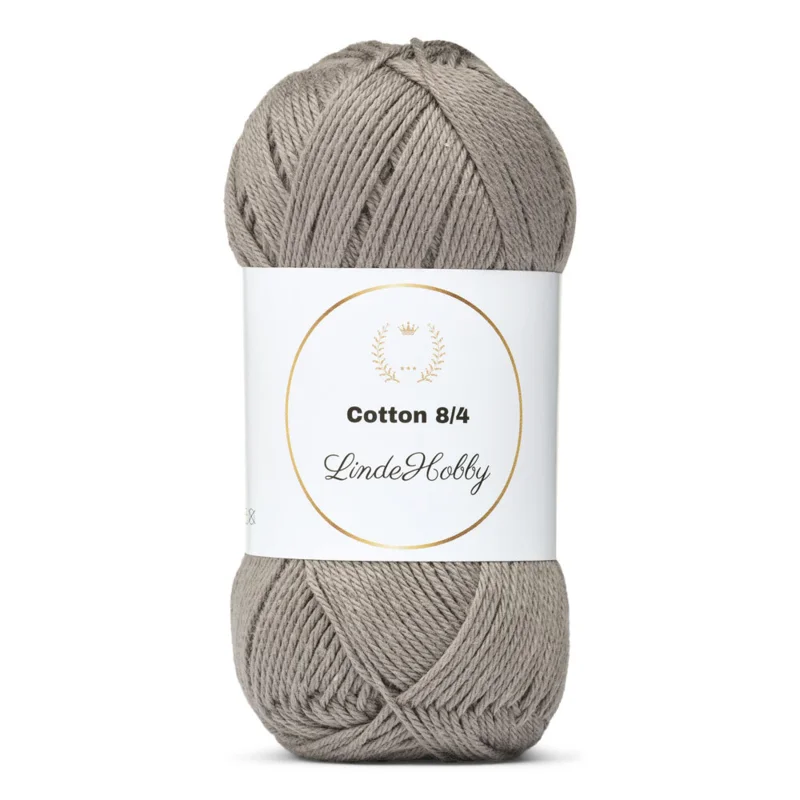 LindeHobby Cotton 8/4 069 Grigio Medio