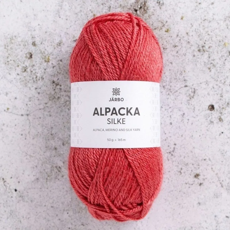 Järbo Alpacka Silke 07 Red ferrari
