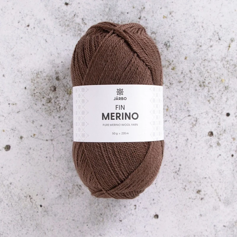 Järbo Fin Merino 22 Brown wood