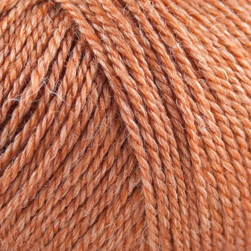 Onion No.3 Organic Wool+Nettles 1125 Brændt orange