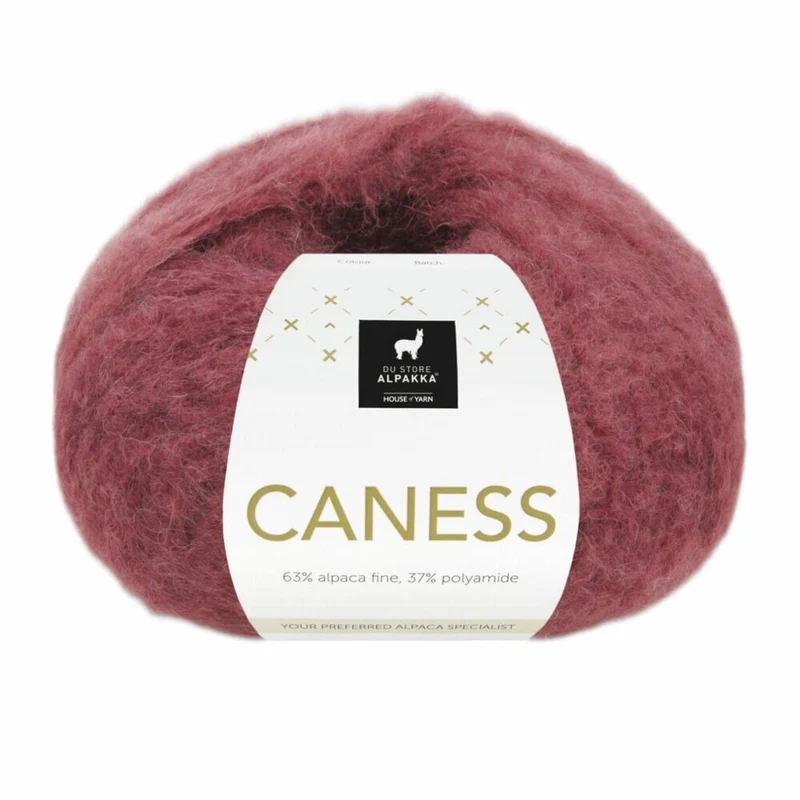Du Store Alpakka Caness 2510 Bordeaux blush