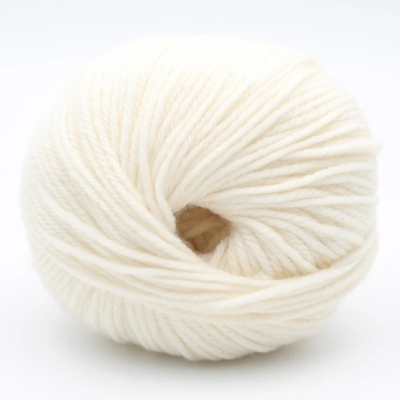 Kremke The Merry Merino 110 GOTS 01 Wool White
