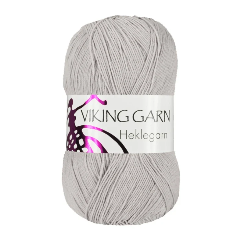 Viking Heklegarn 12/4 813 Lys grå