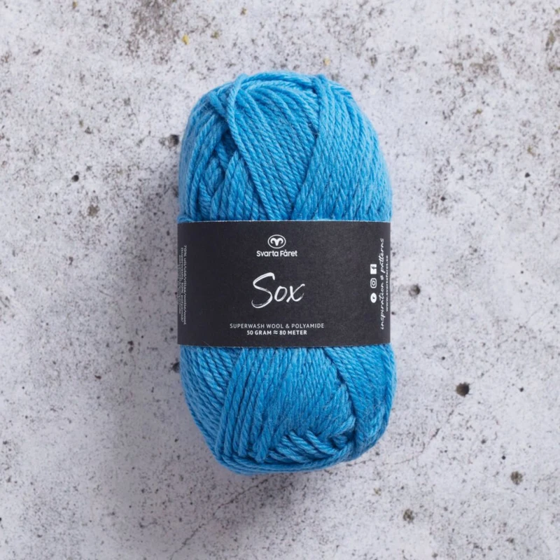Svarta Fåret Sox 50 g 271 Livlig blå