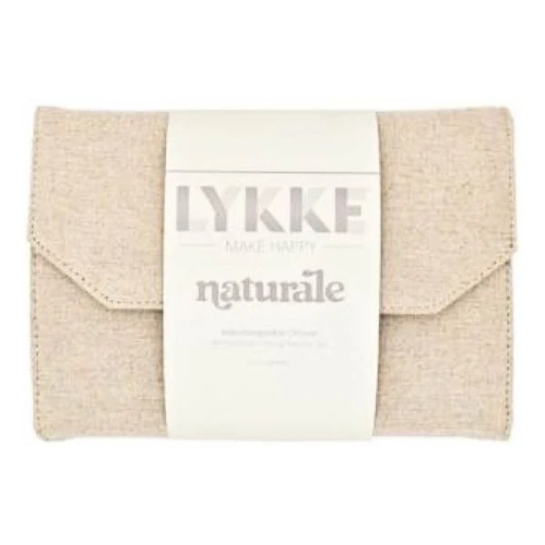 LYKKE Udskiftelige Rundpindesæt Naturale, Beige, 13 cm