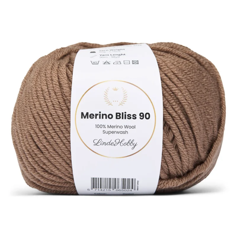 LindeHobby Merino Bliss 90 10 Mocca