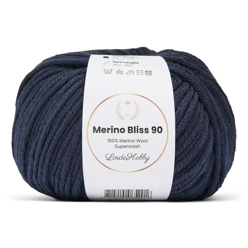 LindeHobby Merino Bliss 90 37 Sort