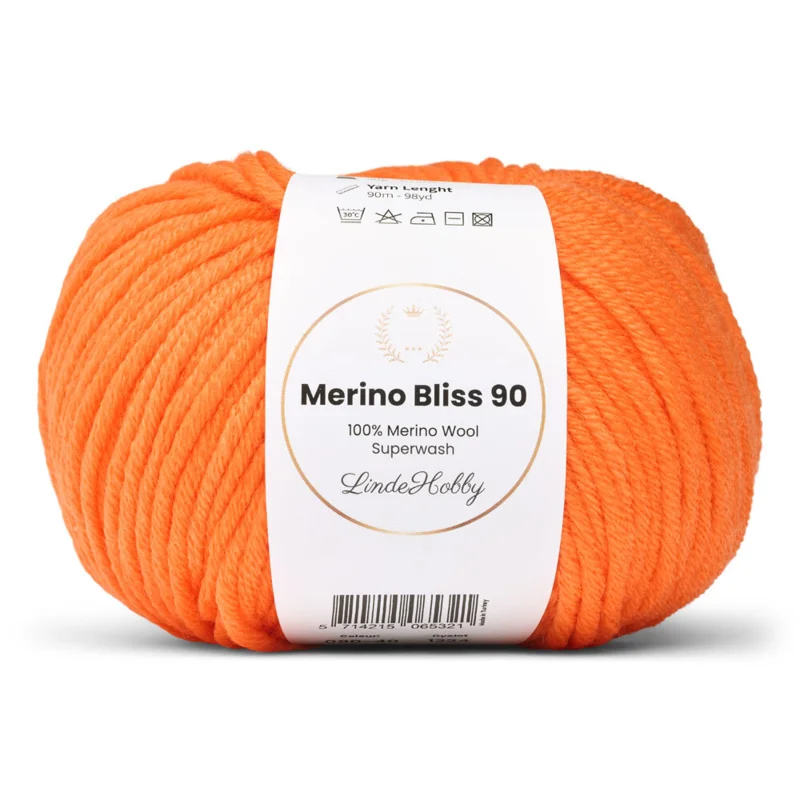 LindeHobby Merino Bliss 90 40 Neonorange