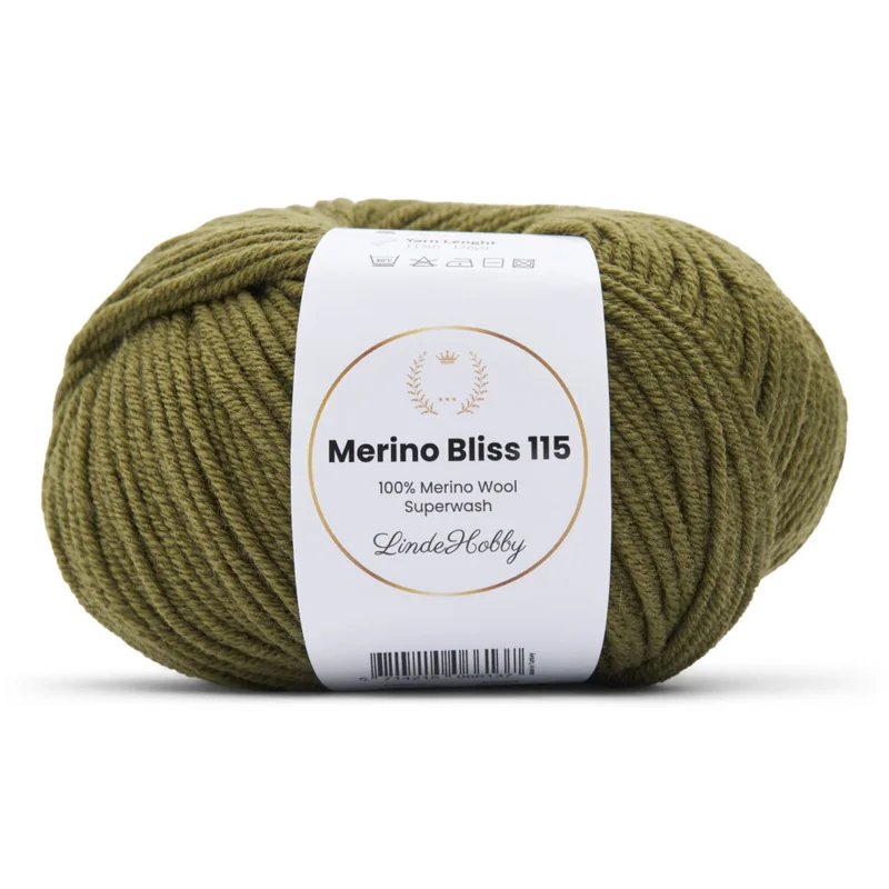 LindeHobby Merino Bliss 115 27 Mosgrøn