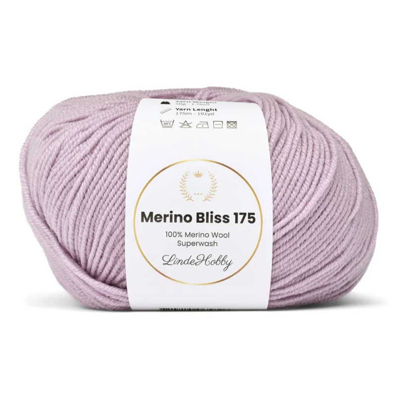 LindeHobby Merino Bliss 175 47 Pastel lavendel