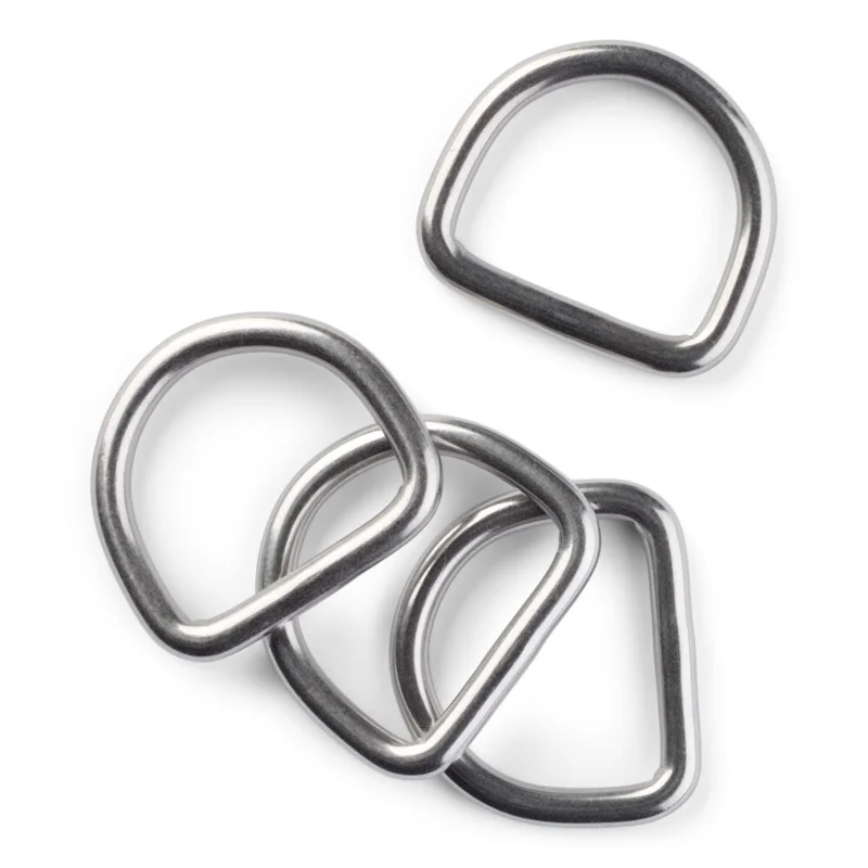 LindeHobby D-ringe, 4x25 mm, 4 stk