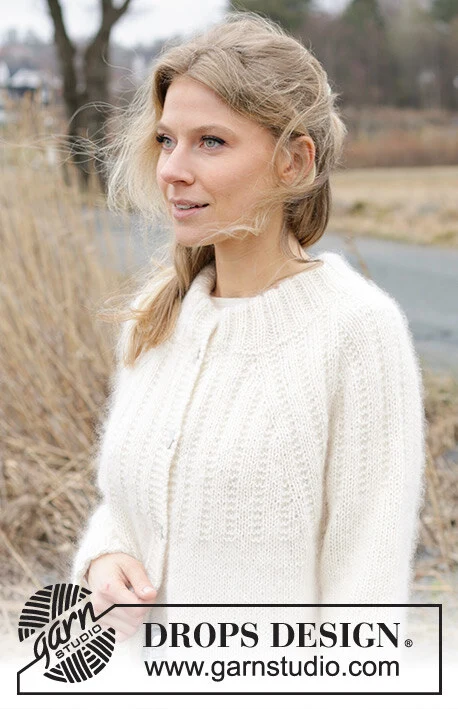 243-2 Winter Owl Cardigan by DROPS Design