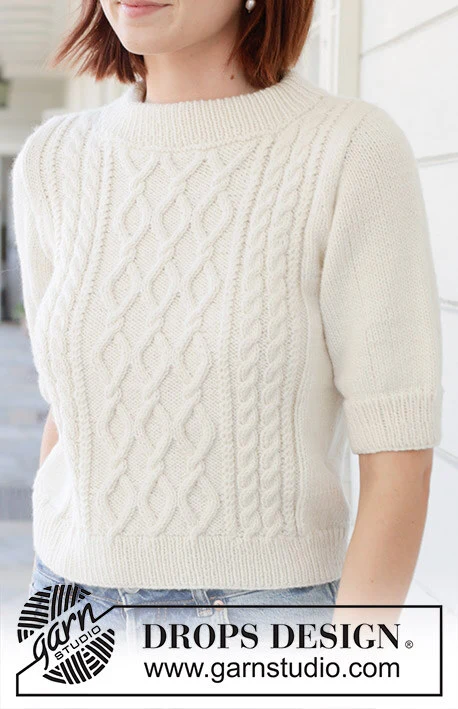 259-1 April Snow by DROPS Design