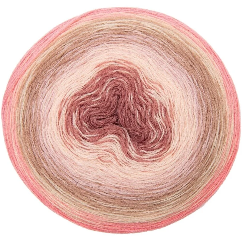 Rico Design Creative Wool Dégradé Super 6 18 Pink-lilla