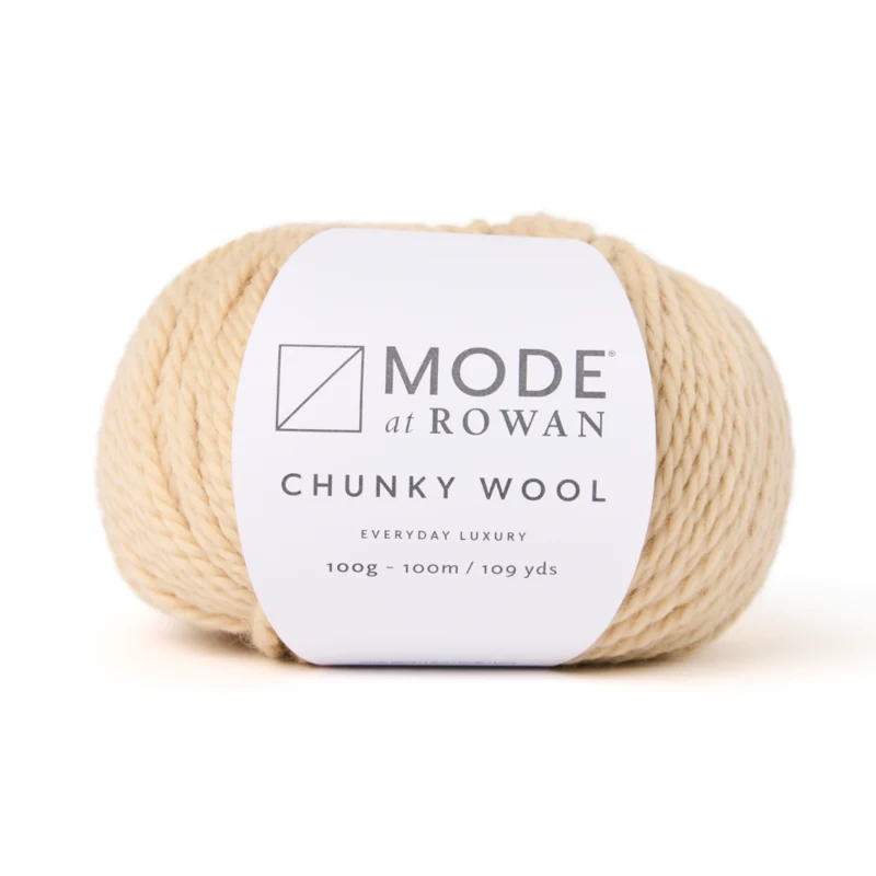 Mode at Rowan Chunky Wool 015 Vanilla